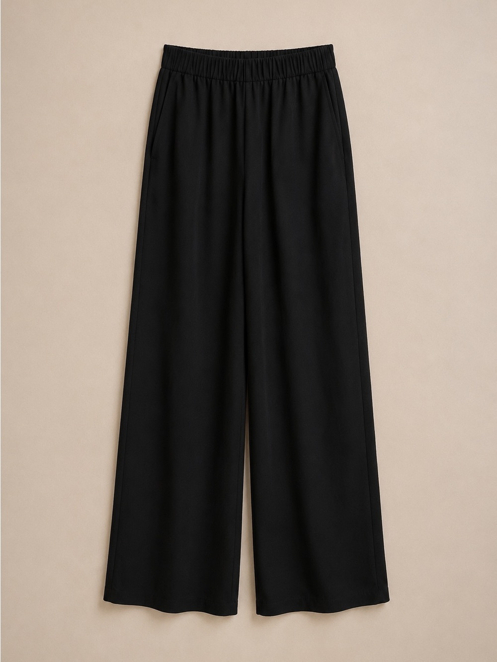 DYNAMITE WIDE LEG BLACK PANTS